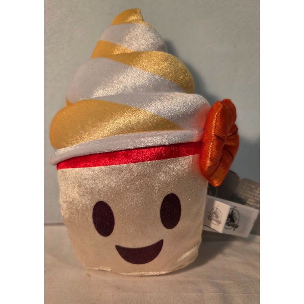 Disney Aloha Dole Whip Plush Cup Pineapple Soft Serve Toy NWT Parks Treat